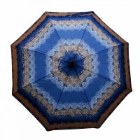 D�msk� skladac� de�tn�k Mini Fiber 72646514 modro/hn�d� s ornamenty, Doppler