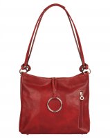 D�msk� ko�en� kabelka p�es rameno 095-1 �erven�, IL GIGLIO