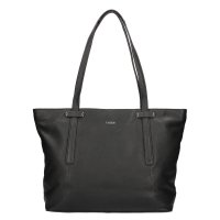 Velk� ko�en� �ern� kabelka 1812 BLACK, Lagen