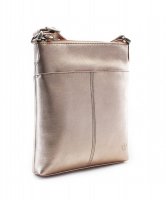 Mal� ko�en� kabelka p�es rameno 3013 r��ovo/zlat�, Arwel