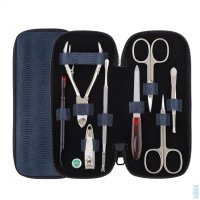 Manik�ra MAGDAL�NA � 8d�ln� sada v luxusn�m modr�m pouzd�e 230401-598, DUP