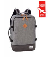 Palubn� zavazadlo - palubn� batoh 40223-1700 CABIN PRO RETRO sv�tle �ed�, BESTWAY