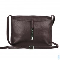 D�msk� ko�en� crossbody kabelka 5085 tmav� hn�d�, MAXFLY