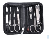 Manik�ra 8d�ln� v �ern�m ko�enkov�m pouzd�e � Kellermann Drei Schwerter 5220 P N �ern�, Kellermann