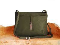 D�msk� ko�en� crossbody kabelka 5085 zelen� - khaki, MAXFLY