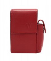 Ko�en� pouzdro na cigarety 611-0307 A �erven� dlouh�, Arwel