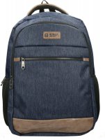 P�nsk� batoh do pr�ce na notebook 17" 62121-002 navy M�nchen, ENRICO BENETTI