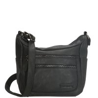 D�msk� kabelka p�es rameno 66343-001 �ern�, ENRICO BENETTI