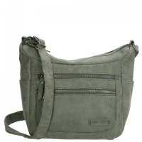 D�msk� kabelka p�es rameno 66343-029 zelen� olive, ENRICO BENETTI