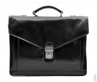 P�nsk� ko�en� aktovka IL Giglio 902 �ern�, IL GIGLIO