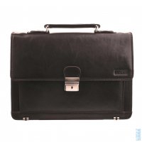 Ko�en� aktovka na dokumenty 2079/C tmav� hn�d�, Lagen