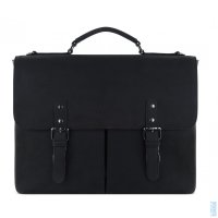 P�nsk� ko�en� aktovka Bugatti Luca 49563901 �ern�, Bugatti