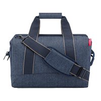 Cestovn� ta�ka Reisenthel Allrounder L Herringbone dark blue MT4113, Reisenthel