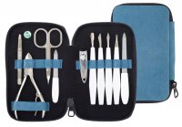 Rodinn� manik�rn� sada z modr� k��e 230401-597 Bed�i�ka, DUP