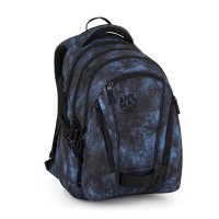 Studentsk� batoh BAG 25 B modro/�ern�, Bagmaster