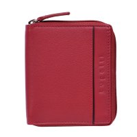 Ko�en� pen�enka Bugatti Banda 49133416 �erven� cel� na zip, Bugatti