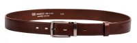 P�nsk� ko�en� spole�ensk� opasek s trnovou sponou 35-020-2-40 hn�d�, Penny Belts