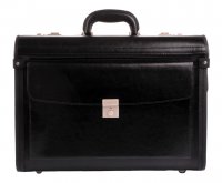 Pilotn� kufr ko�en� 2685 01 �ern�, dn-lederwaren