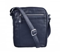 Ko�en� p�nsk� ta�ka p�es rameno �ern� LA-253, LederArt