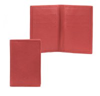 Ko�en� pouzdro na doklady 0141 �erven�, 3KBH