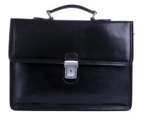 Ko�en� aktovka 904 �ern�, IL GIGLIO