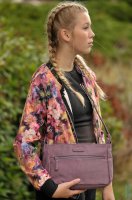 Kabelka p�es rameno fialov� Noum�a 66312-130 Grape, ENRICO BENETTI