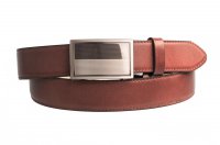 P�nsk� ko�en� opasek s automatickou p�ezkou AUTOMAT 35-020-A3-506 hn�d�, Penny Belts