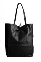 Velk� ko�en� kabelka L606 �ern�, CHARM LONDON