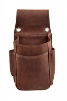 Ko�en� pouzdro na kas�rku hn�d� brou�en� 131001, Hajn