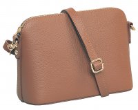 Mal� ko�en� crossbody kabelka 5232 sv�tle hn�d�, MAXFLY