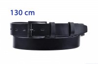 P�nsk� ko�en� �ern� p�sek 14-60  dlouh� (obvod pasu 130 cm), Penny Belts