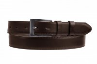 Ko�en� spole�ensk� p�sek p�nsk� tmav� hn�d� 30-020-10-40, Penny Belts