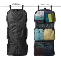 obal na oblek Organizer do cestovn�ho kufru a Garment Travel Organizer 2 in 1 GTO-BLACK - doprava zdarma, RuMe