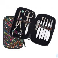 Manik�ra IVANA 230401-571 �ern�/b�l� n�pl�, DUP