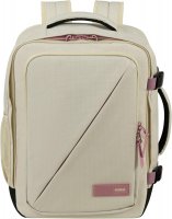 Kabinov� batoh pod sedadlo TAKE2CABIN M/S 40 x 30 x 20 cm Coconut Sand/Galactic Mauve 26,5 L 150909-B024, AMERICAN TOURISTER