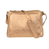 Ko�en� crossbody kabelka 5542 zlat�, MAXFLY