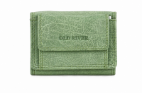 Ko�en� mini pen�enka Old River s mincovn�kem a kapsou na kl��e PWS-104 zelen�, Old River