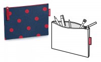 Kosmetick� ta�ti�ka - organiz�r do kabelky Case 1 mixed dots red, Reisenthel
