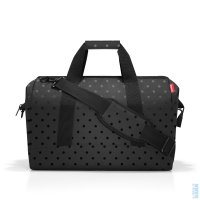 D�msk� cestovn� ta�ka Reisenthel Allrounder L Glossy dots black MT7075, Reisenthel