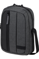 P�nsk� men�� ta�ka p�es rameno STREETHERO GREY MELANGE 147032-8412 �ed�, AMERICAN TOURISTER