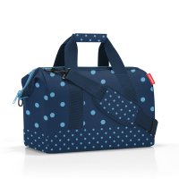D�msk� cestovn� ta�ka allrounder M mixed dots blue MS4080 - posledn� kus, Reisenthel