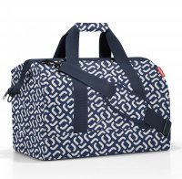 Cestovn� ta�ka allrounder L signature navy MT4073, Reisenthel