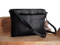 Ko�en� kabelka p�es rameno LB-206 �ern�, New bags leather