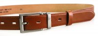 Ko�en� spole�ensk� opasek hn�d� p��rodn� 30-020-1-48, Penny Belts