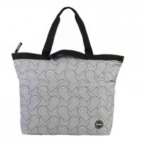 Pl�ov� ta�ka PUNTA BIG XXL 10499-0120 b�lo/�ern� - posledn� kus, fabrizio