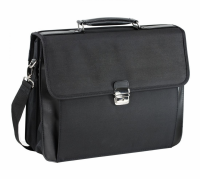 P�nsk� textiln� aktovka �ern� 5662-01, dn-lederwaren