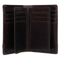 Ko�en� pouzdro na doklady hn�d� V-60/T tmav� hn�d�, Lagen